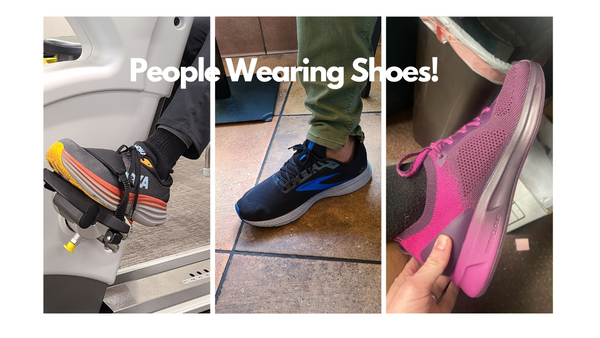 People Wearing Shoes Around Town: Doctor's Office, Dental Chair, Social Events, and Eating Out!