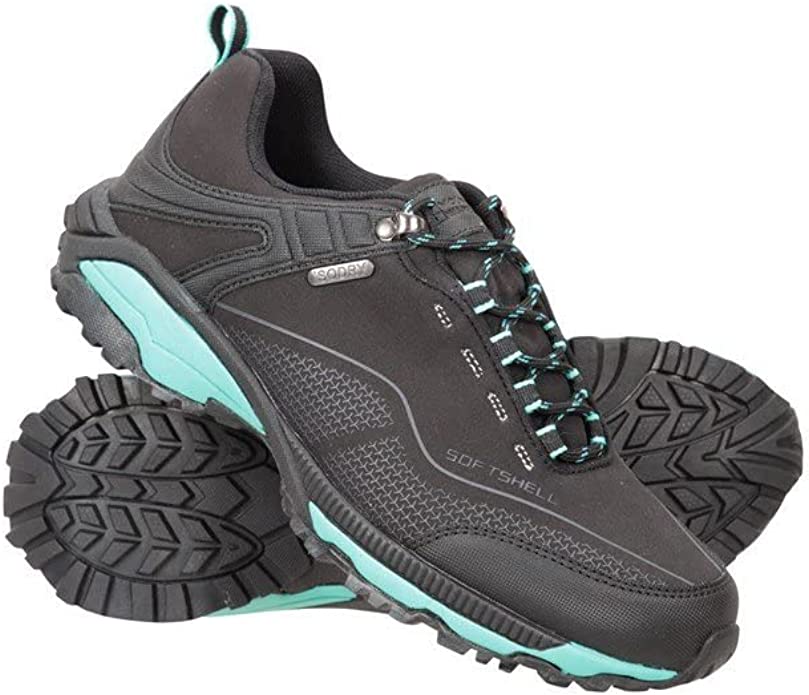 Display of Mountain Warehouse Collie Waterproof Hiking Shoes. Image credit: Amazon