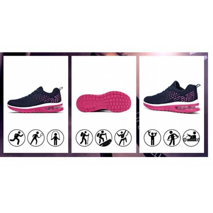 Image credit: Amazon. Marketing material of STQ Women's Running Shoes Breathable Air Cushion Sneakers