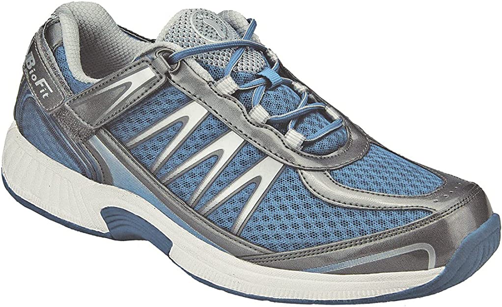 Image credit: Amazon. Side view of Orthofeet Sprint: Therapeutic Walking Shoes for Men