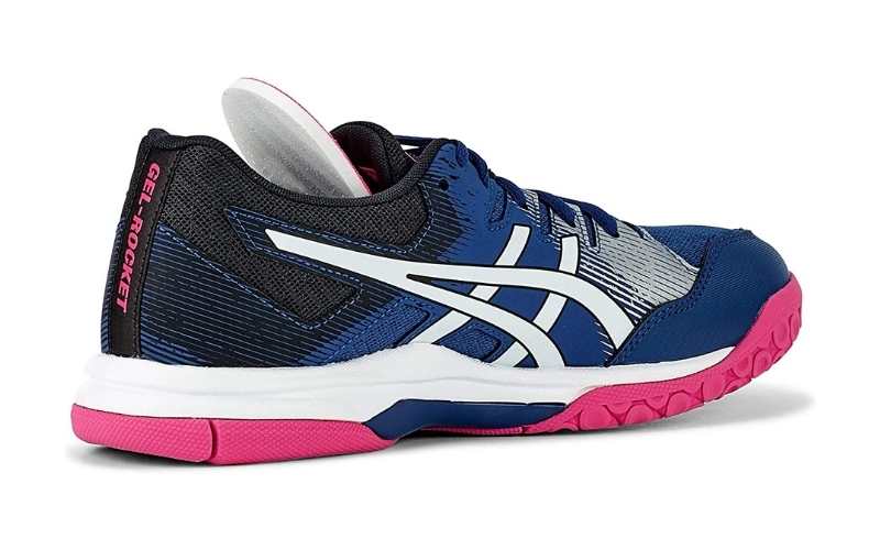 Side view of ASICS Women's Gel-Rocket 9 Volleyball Shoes. Image credit: Amazon