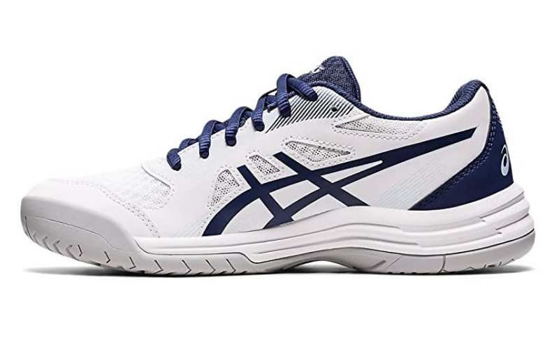 Side view of ASICS Women's Upcourt 5 Volleyball Shoe