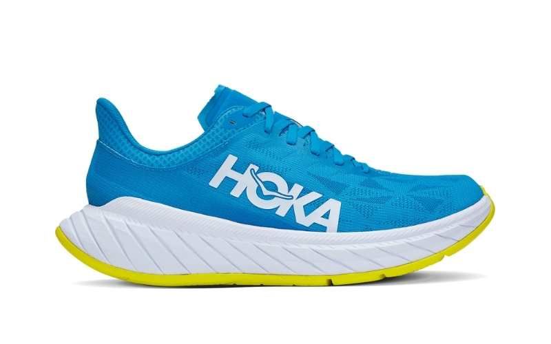 Side view of HOKA ONE ONE Carbon X2 Men's Shoe  Image credit: HOKA ONE ONE