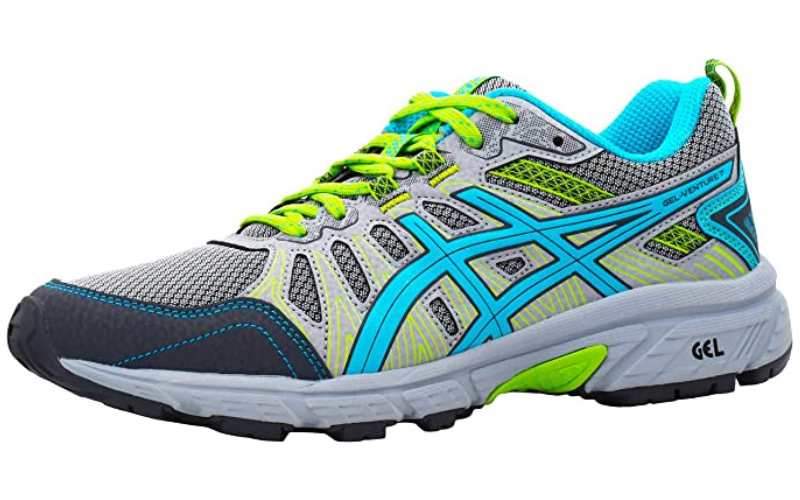 Side view of ASICS Women's Gel-Venture 7 Running Shoes. Image credit: Amazon