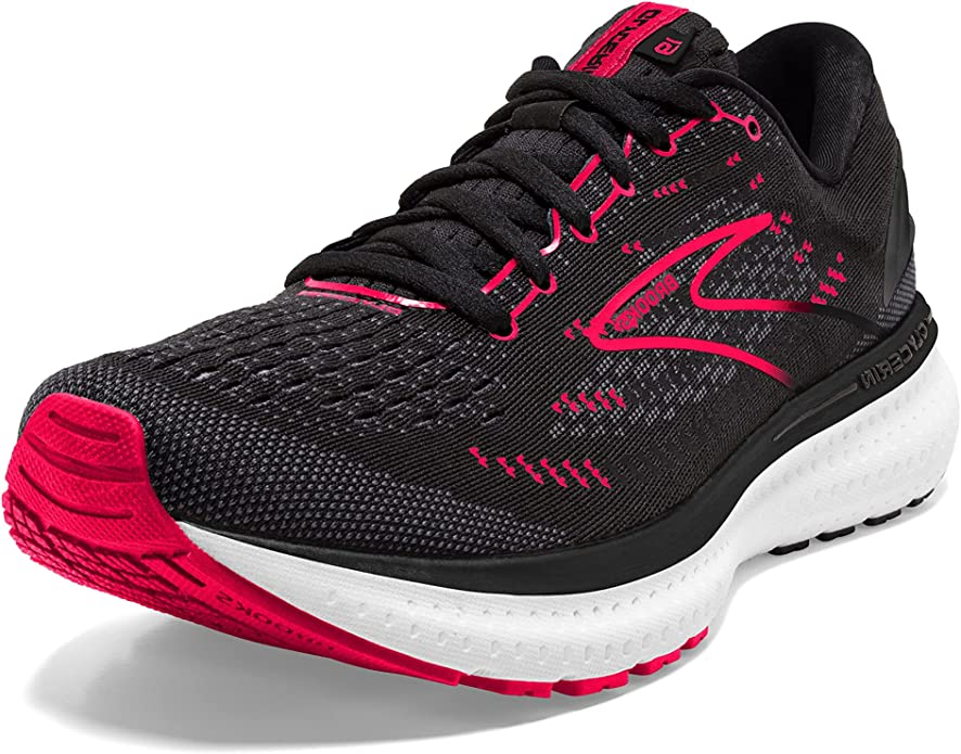 Image credit: Amazon. Side view of Brooks Women's Glycerin 19 Neutral Running Shoes