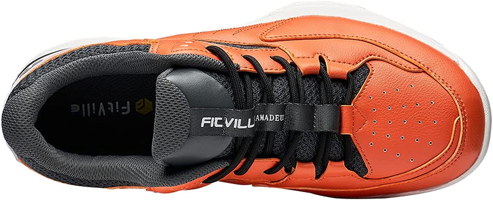 Top view of FitVille Wide Pickleball Shoe for Men. Image credit: Amazon