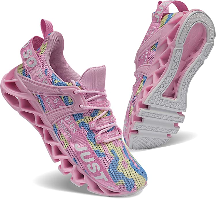 Overall view of Just SoSo UMYOGO Women's Running Shoes. Image credit: Amazon