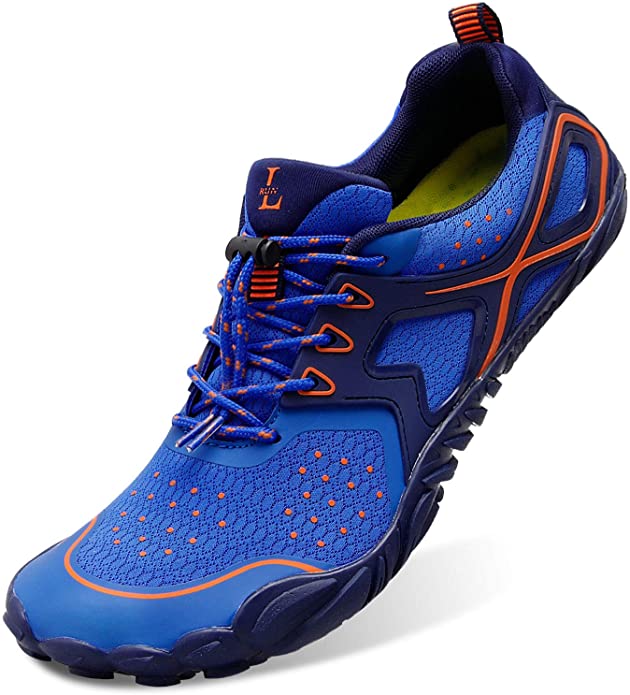 Side view of L-RUN Athletic Hiking Water Shoes. Image credit: Amazon
