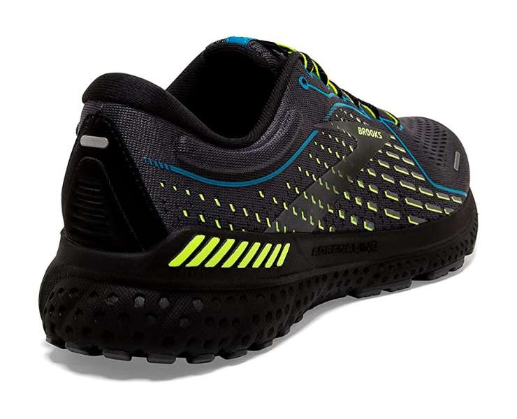 Side view of Brooks Men's Adrenaline GTS 21. Image credit: Amazon