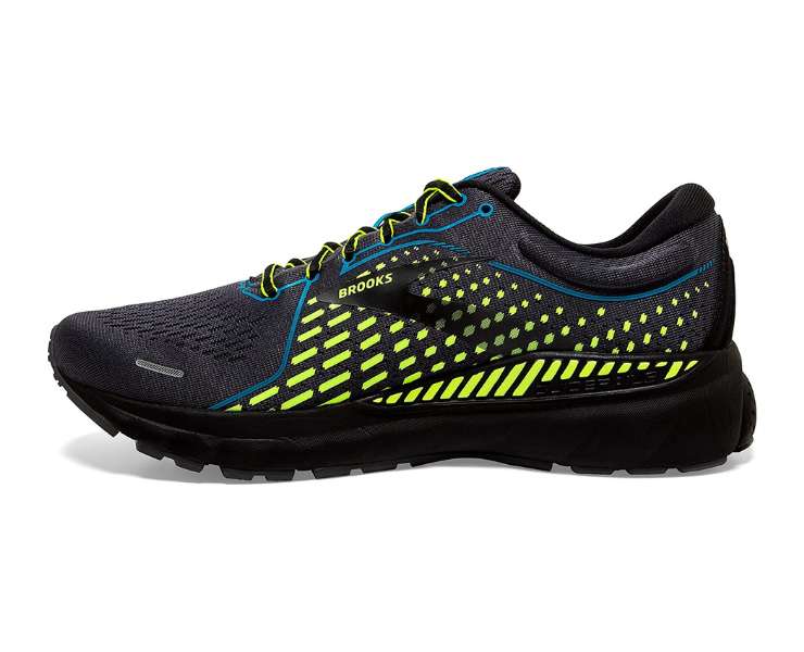 Side view of Brooks Men's Adrenaline GTS 21. Image credit: Amazon