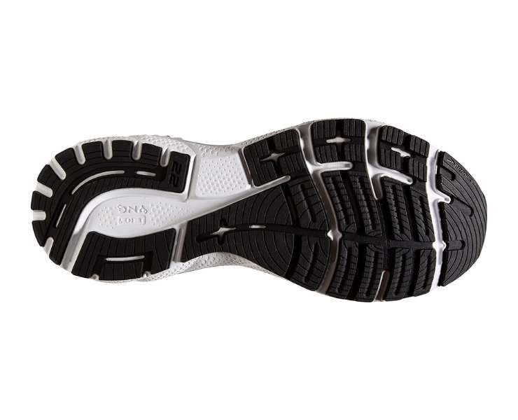 Sole view of Brooks Men's Adrenaline GTS 22 Supportive. Image credit: Amazon