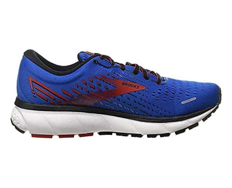 Side view of Brooks Men's Ghost 13 Shoe. Image credit: Amazon