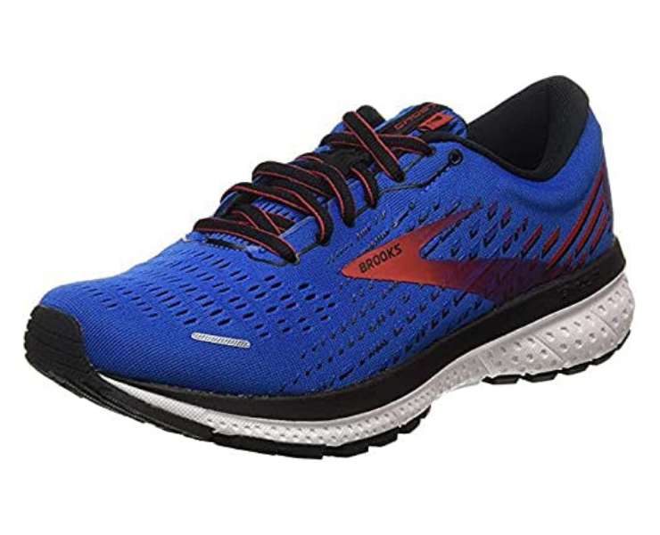Side view of Brooks Men's Ghost 13 Shoe. Image credit: Amazon