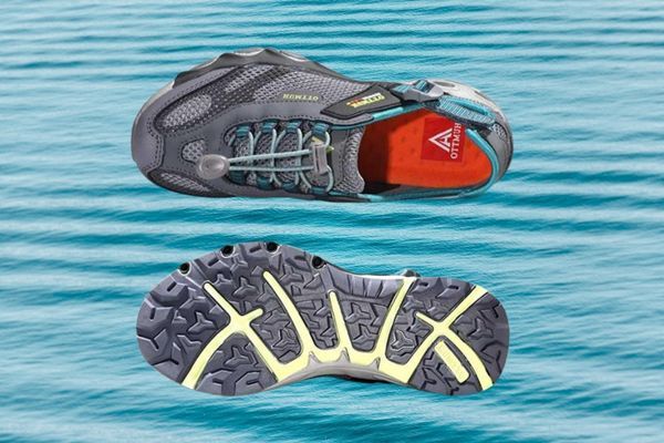 Top and sole views of HUMTTO Women's Men's Water Shoes